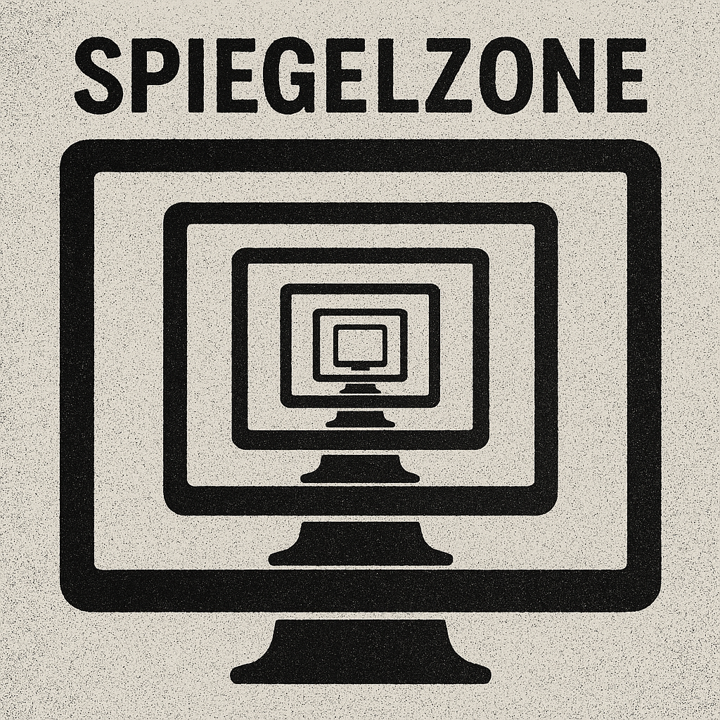 Gerahmte Pagode der Spiegelzone